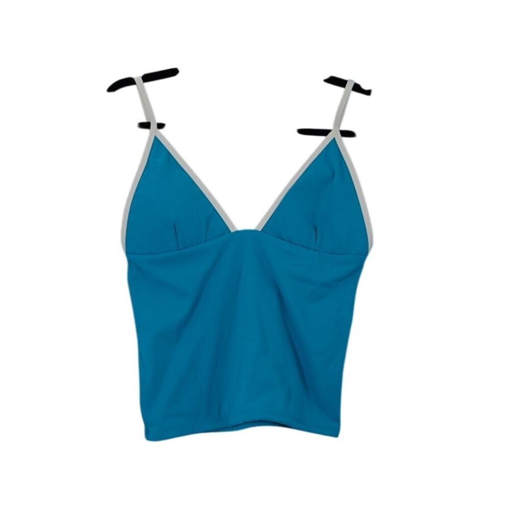 93 Play Street Size Large Blue Tankini Top